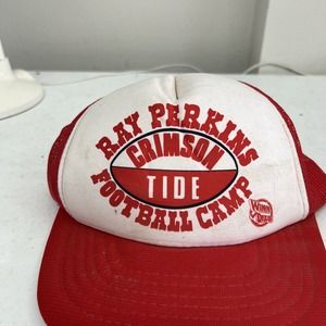 VTG Alabama Crimson Tide football hat Ray Perkins Football Camp Winn Dixie